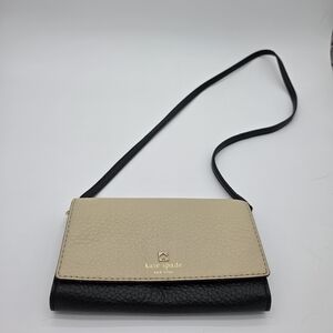Kate Spade‎ Crossbody Bag Black/beige 43in Crossbody Strap